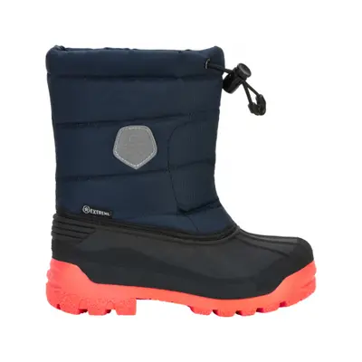 Gyermek magas téli csizma COLOR KIDS Boots melange WP total eclips