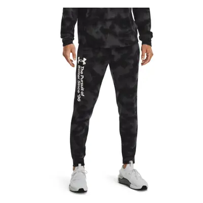 Férfi melegítőnadrág UNDER ARMOUR UA Rival Terry Novelty Jgr-BLK