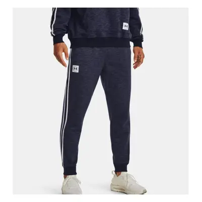 Férfi melegítőnadrág UNDER ARMOUR UA Essential Heritge Fleece Jgr-NVY-1373817-410