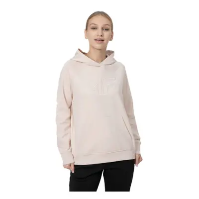 Női kapucnis pulóver 4F WOMENS SWEATSHIRT BLD023-12S-CREME