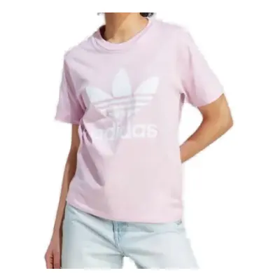 Rövid ujjú női póló ADIDAS ORIGINALS TREFOIL TEE-IK4039-orchid fusion