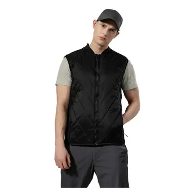 Férfi túramellény 4F MENS VEST BZM061-20S-DEEP BLACK