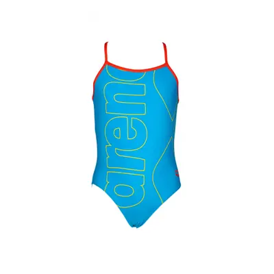 Lány úszó egyrészes fürdőruha ARENA KIDS GIRL ONE PIECE Blue II