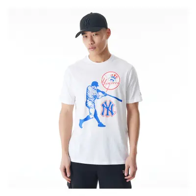 Rövid ujjú póló NEW ERA MLB Player graphic table tee NEYYAN