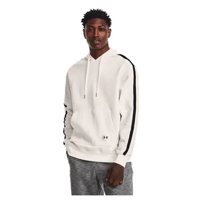 Férfi edzőpulóver kapucnival UNDER ARMOUR UA Essential Heritage Fleece HD-WHT-1373813-112