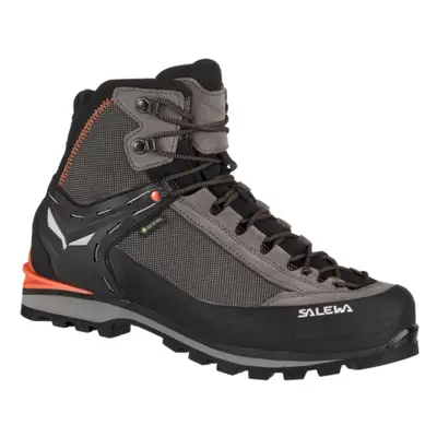 Férfi boka túracipő SALEWA Crow GTX Boot M wallnut fluo orange