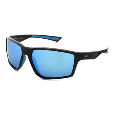 Napszemüveg H.I.S. POLARIZED HPS37100-2, black, brown with blue revo POL, 68-12-133