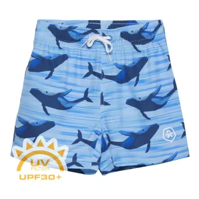 Fiú fürdőruha COLOR KIDS Swim Shorts - AOP-7553-Azure Blue