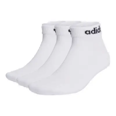 Ponožky ADIDAS C LIN ANKLE 3P-3 pack-WHITE BLACK