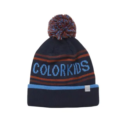 Fiú téli sapka COLOR KIDS Hat logo CK, potters clay