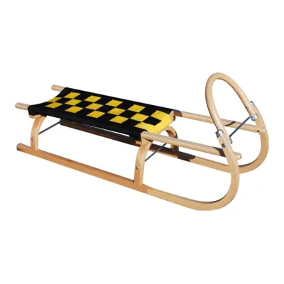 Szánkó SULOV Sledge - 67, black yellow: 110cm