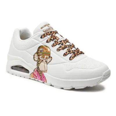 Férfi szabadidős lábbelik SKECHERS Snoop Dogg Uno Dr. Bombay white