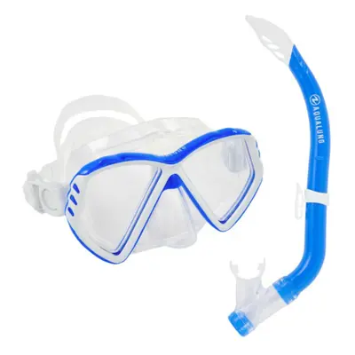 Búvár snorkeling készlet AQUALUNG CUB COMBO TRANSPARENT BLUE