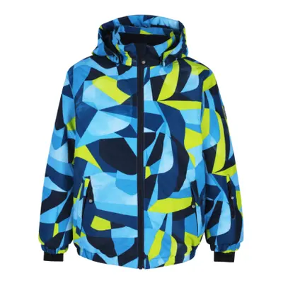 Fiú síkabát COLOR KIDS Ski jacket AOP, AF 10.000, blue I