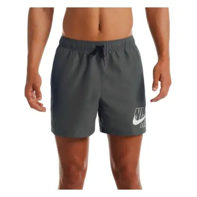 Férfi fürdőruha NIKE SWIM Logo Lap 5 inch-018 Iron Grey