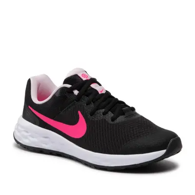 Lány sportcipő (edzés) NIKE Revolution 6 black pink foam hyper pink