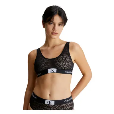 Női melltartó CALVIN KLEIN UNLINED BRALETTE-000QF7233E-UB1-Black