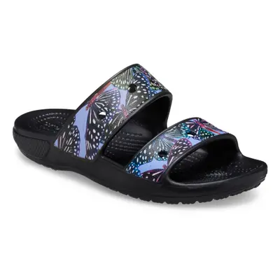 Szandál CROCS Classic Crocs Butterfly Sandal black multi