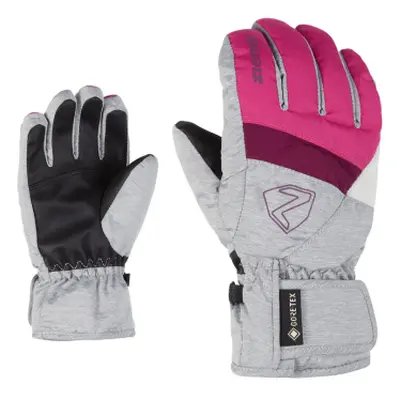 Junior síkesztyű ZIENER LEIF GTX glove junior pop pink light melange