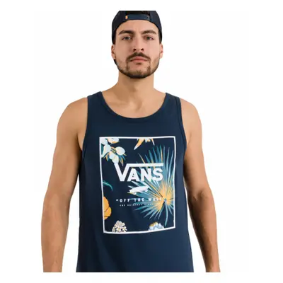 Ujj nélküli férfi póló VANS MN PRINT BOX TANK DRESS BLUES CAL