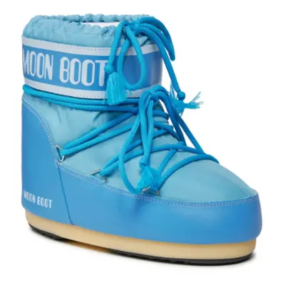 Téli bokacsizma MOON BOOT ICON LOW NYLON, 015 alaskan-blue