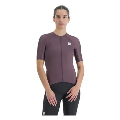 Rövid ujjú női kerékpáros mez SPORTFUL Matchy w short sleeve jersey, huckleberry