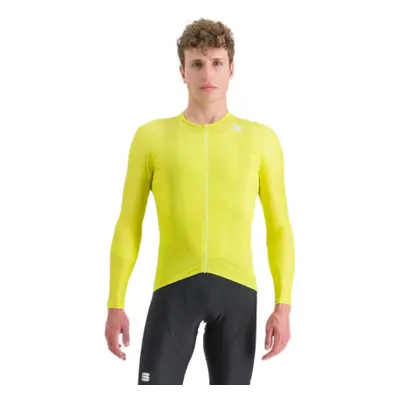 Férfi kerékpáros mez, hosszú ujjal SPORTFUL Matchy long sleeve jersey, cedar