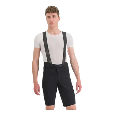 Férfi kerékpáros nadrág SPORTFUL Supergiara overshort, black