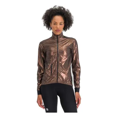 Női kerékpáros kabát SPORTFUL Giara w packable jacket, metal bronze