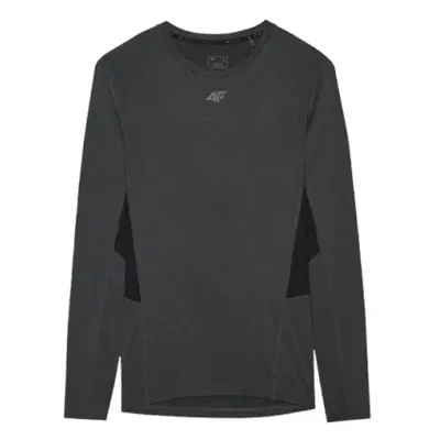 Hosszú ujjú női edzőing 4F LONGSLEEVE FNK-WAW24TFLOF276-20S-DEEP BLACK