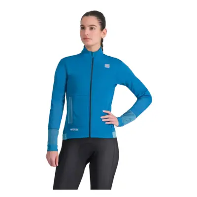 Női kerékpáros kabát SPORTFUL Super w jacket, berry blue