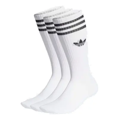 Zokni ADIDAS ORIGINALS 3 PACK-HIGH CREW SOCK- WHITE