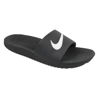 Junior papucs (strandcipő) NIKE Kawa black white