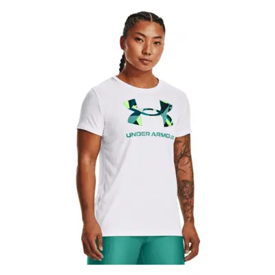 Rövid ujjú női póló UNDER ARMOUR Live Sportstyle Graphic SSC-WHT-1356305-106