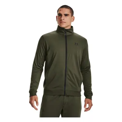 Férfi pulóver cipzárral UNDER ARMOUR SPORTSTYLE TRICOT JACKET-GRN