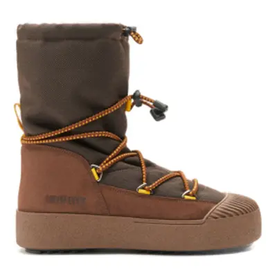 Férfi magas téli csizma MOON BOOT MB MTRACK POLAR CORDY-002 BROWN