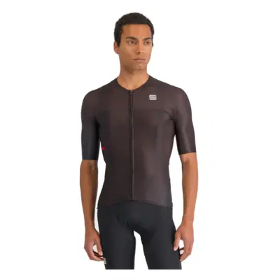 Rövid ujjú férfi kerékpáros mez SPORTFUL Light jersey, black