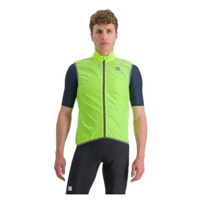 Férfi kerékpáros mellény SPORTFUL Reflex vest, yellow fluo