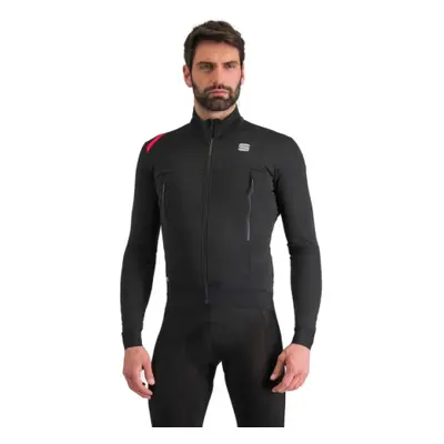 Férfi kerékpáros kabát SPORTFUL Fiandre warm jacket, black