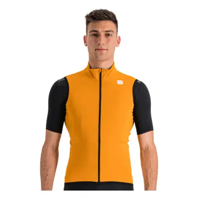 Férfi kerékpáros mellény SPORTFUL Fiandre light no rain vest, dark gold