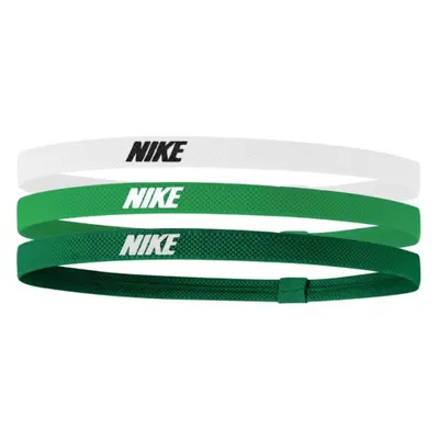 Fejpánt NIKE ELASTIC HAIRBANDS 3PK WH SG BK