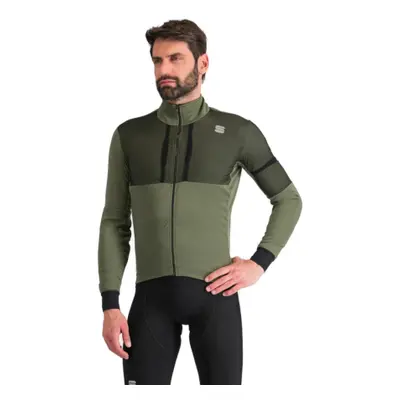 Férfi kerékpáros kabát SPORTFUL Supergiara jacket, beetle