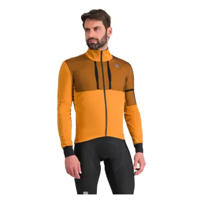 Férfi kerékpáros kabát SPORTFUL Supergiara jacket, golden oak