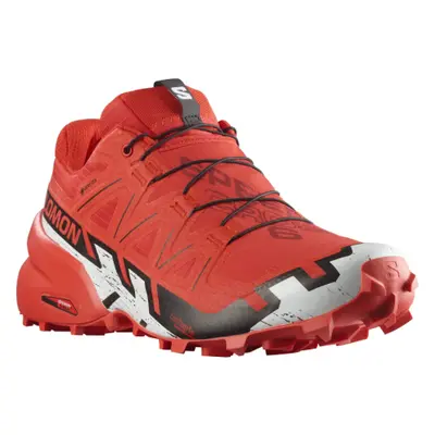 Férfi futócipő SALOMON Speedcross 6 GTX fiery red black white