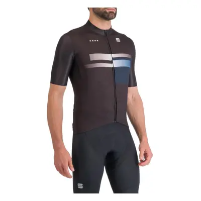 Rövid ujjú férfi kerékpáros mez SPORTFUL Gruppetto jersey, black