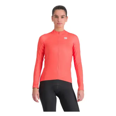 Női kerékpáros mez, hosszú ujjal SPORTFUL Matchy w thermal jersey, pomplemo