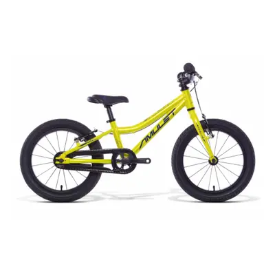 Gyermek mountain bike AMULET 16 Mini SuperLite, fluo yellow metalic dark blue shiny