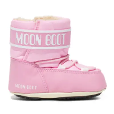 Junior magas téli csizma MOON BOOT MB CRIB NYLON JR-J004 LIGHT PINK