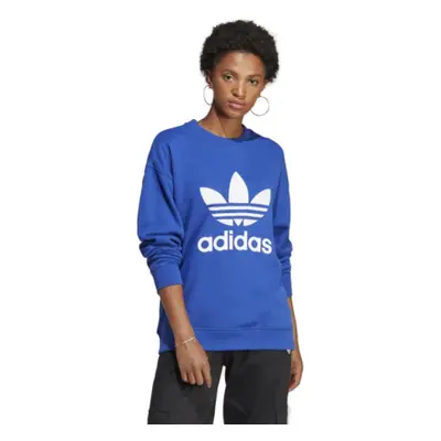 Női kapucnis pulóver ADIDAS ORIGINALS TRF CREW SWEAT-IB7430-SELUBL