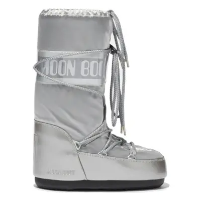 Női magas téli csizma MOON BOOT MB ICON GLANCE -H001 SILVER